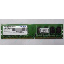Модуль оперативной памяти 4Gb DDR2 Patriot PSD24G8002 pc-6400 (800MHz)  (Братск)