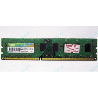НЕРАБОЧАЯ память 4Gb DDR3 SP (Silicon Power) SP004BLTU133V02 1333MHz pc3-10600 (Братск)