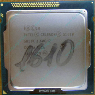 Процессор Intel Celeron G1610 (2x2.6GHz /L3 2048kb) SR10K s.1155 (Братск)